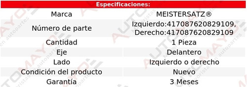 1. Base Amortiguador Del Meistersatz S70 L5 2.3l 99-00 Foto 2