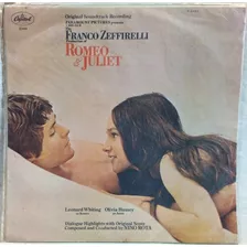 Romeo & Juliet Trilha Do Filme Lp Mono 1969 Capa Sanduiche