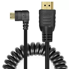 Cable Mini Hdmi A Macho Hdmi Ucec De Ángulo Recto Le