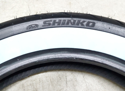 Llanta 140/80-17 Shinko Sr777f Tubeless 69h Cara Blanca  Foto 5