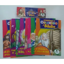 Colorindo A Bíblia Para O Dia Das Crianças, Com 10 Livros