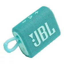 Bocina Jbl Go 3 Portátil Con Bluetooth Waterproof Teal 