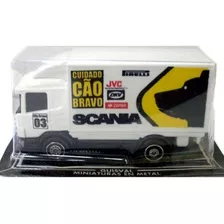 Caminhão Baú Scania Guisval 1/87