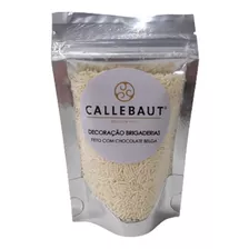 Granulado Belga Vermicelli Branco 80g Barry Callebaut