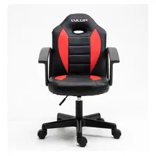 Silla Lvl Gamer Small Color Rojo Y Negro