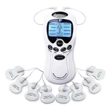 Electroestimulador Digital Tens 8 Parches Fisioterapia 