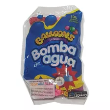 Bombita De Agua Bolsa 100 Unidades + Adaptador Balloons