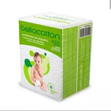 Algodão Bebê Quadrado Bellacotton - Kit Com 12 (50 Und)