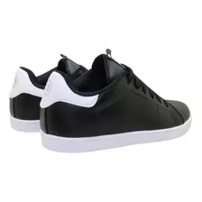 Zapatilla Cuero Blanc Negr Urbana Hombre Mujer Moda Sneaker