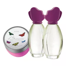 Avon Butterfly Set Encanto Fragancia Para Mujer Floral Volumen De La Unidad 50 Ml