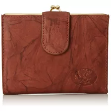 Cartera Buxton Heiress Double Cardex, Caoba, Talla Única