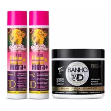 Kit Proliss 300 Ml + Cronograma Capilar Banho 3d 500 G