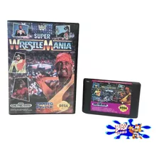 Mega Drive Genesis Jogo Super Wrestlemania Sem Manual