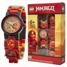 Relógio Lego Ninjago Kai Minifigure Link 8021643