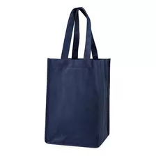 Verdadera Bolsa De Vino No Tejida, Azul