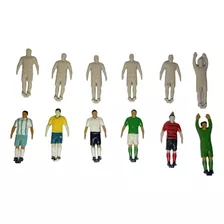 11 Miniaturas De Jogadores Para Pintar (aprox 6 Cm)