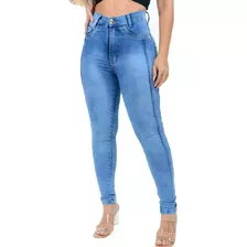 Calça Jeans Feminina Veste Bem Promoção Cintura Alta Lycra