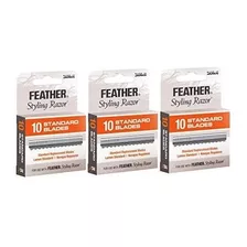 Feather Styling Razor Blades 30 Cuentas