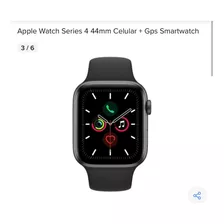 Apple Watch Series 4 (gps + Celular) - 44mm Caixa Prateada