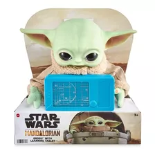 Mattel Star Wars Mandalorian Baby Yoda Peluche Con Tablet