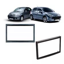 Moldura De Painel Dvd 2 Din Citroen C3 E Peugeot 307