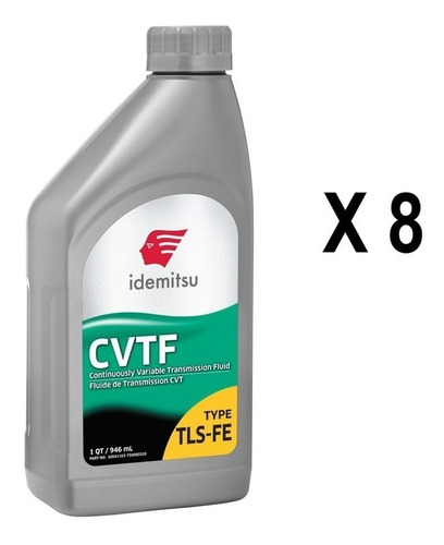 Idemitsu Aceite Transmision Cvt Toyota/lexus Fe; 7.568 Lt Foto 2