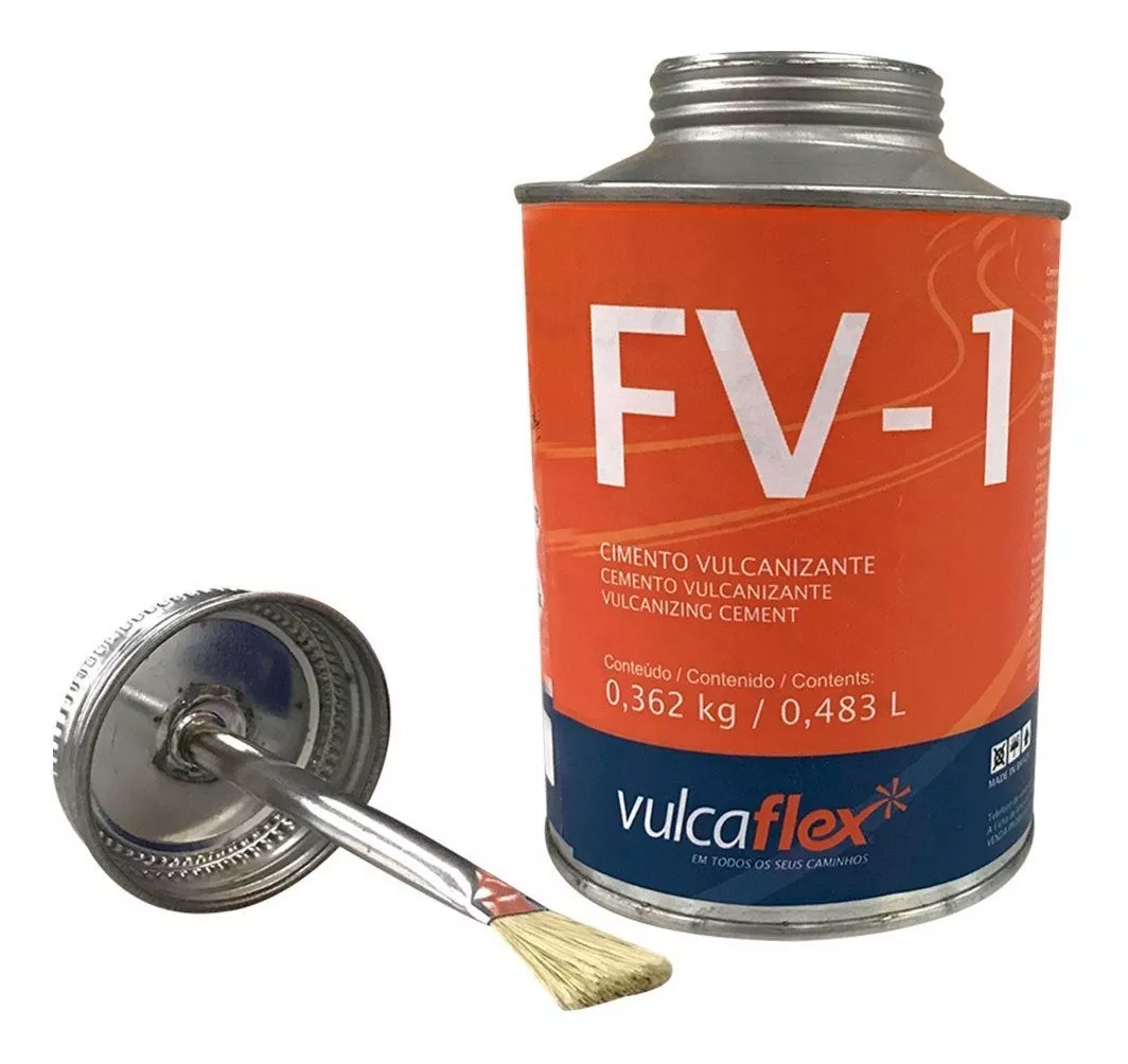 Pegamento O Cemento Vulcaflex Para Parches En Frio Fv1 362gr