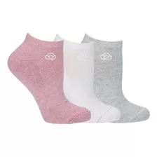 Pack 3 Calcetines Mujer Low Cut Maca Multicolor Bsoul