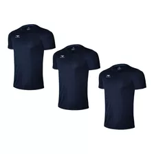 Kit 3 Camisetas Penalty Dry Academia Futebol Treino Corrida 