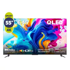 Smart Tv Led 55 Tcl L55c645 Google Tv Qled