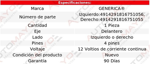 1/ Actuador Seguros Electricos Delantero Generico I30 00-01 Foto 2