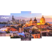 Cuadro Colombia Ciudades Cartagena Y Mas 5 Partes