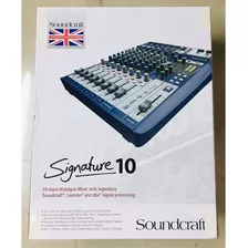 Soundcraft Signature 10 10-input Mixer With Effects