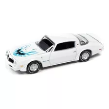 Miniatura Pontiac Firebird T/a 1976 1:64 Auto World Branco