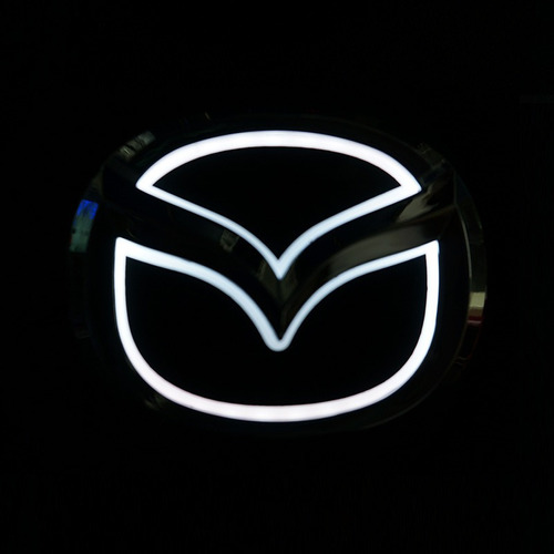 5d Llev La Luz Del Logotipo Del Coche Para Mazda 12.5*9.8cm Foto 2