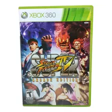 Jogo De Luta Super Street Fighter Iv Arcade Edition Xbox 360