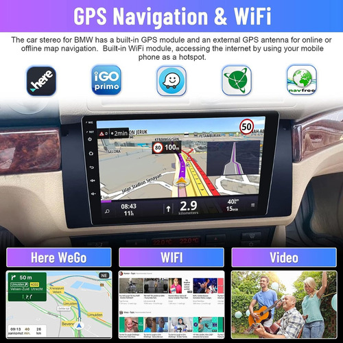 Estereo Bmw X5 M5 E39 E38 Android Carplay Gps 2g+32g Foto 2
