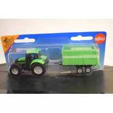 Tractor Agroton 265 C/carro Verde N 1641 Siku 1/76 C/caja