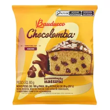 Mini Chocolomba Pascal Gotas De Chocolate Bauducco 80g