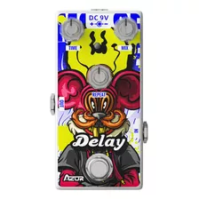 Azor Pedal De Efecto De Guitarra Digital Delay Mouse Vintage