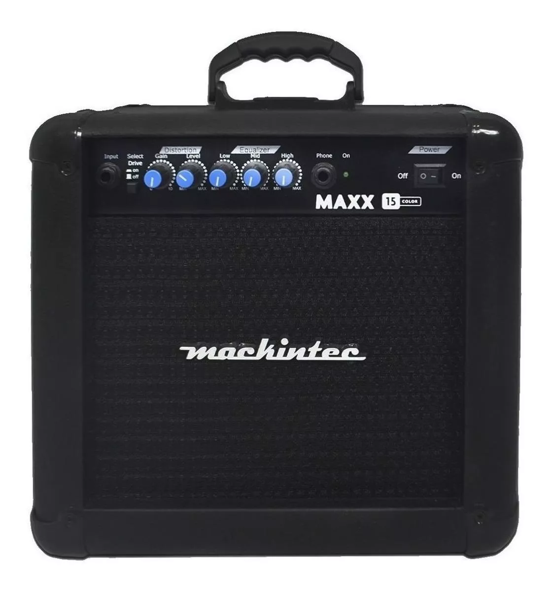 Amplificador Mackintec Maxx 15 Color Para Guitarra De 15w Cor Preto 110v/220v