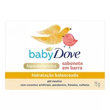 Sabonete Em Barra Baby Dove Hidratação Balanceada 75g