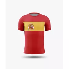 Camisa Camiseta Seleção Espanha Copa Do Mundo Qatar Futebol