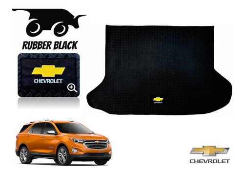 Tapetes Logo Chevrolet + Cajuela Equinox 2018 A 2020 Kit 5pz Foto 3