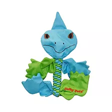 Jolly Pets Flathead Tug/squeak Dog Toy, Iguana, Grande