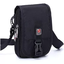 Viiger Multipurpose Nylon Small Crossbody Bag Mini Shoulder 