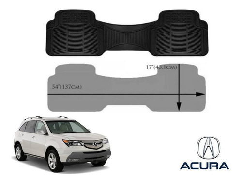 Kit Tapetes 3 Filas Acura Mdx 2010 Rubber Black Original Foto 4