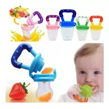 Chupeta Alimentadora Fruta Papinha Silicone Bebê Mordedor 