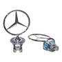 4x Centros Tapn Rin Mercedes Benz - 75mm Plata A1714000125