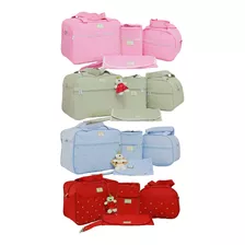 Kit Bolsas De Bebê Mala De Maternidade Azul Marinho Principe